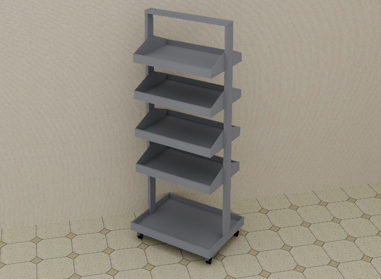 Стол мобильный  (80*600*1500 мм):uz:Mobil stol (80*600*1500 mm)