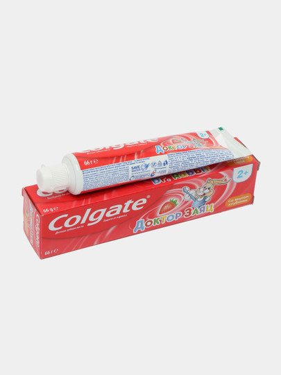 Зубная паста Colgate Dr.Rabbit Kids Strawberry, 50 мл