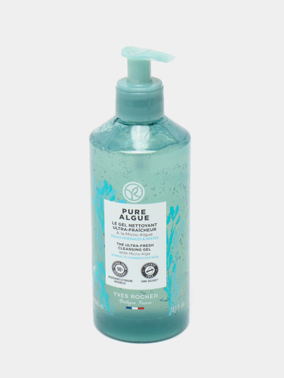 Ультра освежающий гель для умывания Yves Rocher Pure Algue, 390 мл ...