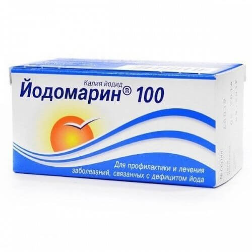 ЙОДОМАРИН 200 таблетки 200мкг N100