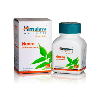 Капсулы Himalaya Neem Skin Wellness:uz:Himolaya neem teri sog'lomlashtirish kapsulalari