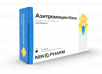 AZITROMISIN-NIKA kapsulalar  250mg N6