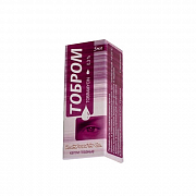 TOBROM ko'z tomchilari 5ml 0,3%