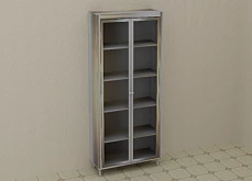 Шкаф лабораторный 800*450*2000 мм:uz:Laboratoriya shkafi 800*450*2000 mm