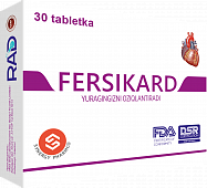 FERSIKARD tabletkalari N30