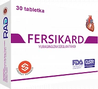 FERSIKARD tabletkalari N30