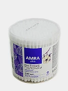 Ватные палочки AMRA для детской гигиены, 100 штук 