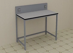 Стол лабораторный  1500*650*1050  мм:uz:Laboratoriya stoli 1500*650*1050 mm