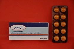 ОФЛО таблетки 400мг N10