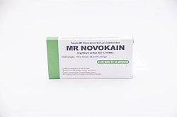 MR NOVOKAIN inyeksiya uchun eritma 2ml 0,5% N50