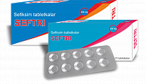 SEFTRI tabletkalari 200mg N10