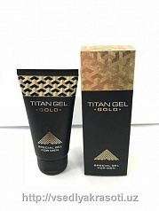 Гель для увеличения мужского достоинства "Hendel Titan Gel Gold":uz:Erkaklar uchun gel "Hendel Titan Gel"