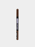 Карандаш для бровей Maybelline New York Xpress brow satin duo, оттенок 02, коричневый