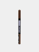 Карандаш для бровей Maybelline New York Xpress brow satin duo, оттенок 02, коричневый
