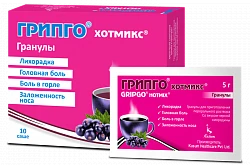 ГРИПГО ХОТМИКС гранулы 5г N10