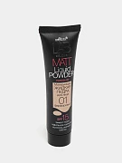 Жидкая пудра для лица Bielita Lab Colour Matt Liquid Powder, 30 мл, тон 01 