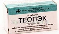 TEOPEK 0,2 tabletkalari N50
