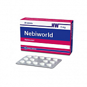 NEBIVORLD tabletkalari 5mg N28