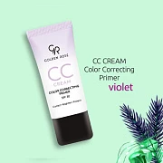 Крем-праймер для коррекции цвета cc cream color correcting primer- green 3373 Golden Rose