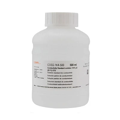 Раствор проводимости 1413 мкСм/см (25 ºC), 500 мл