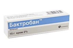 БАКТРОБАН крем 15г 2%
