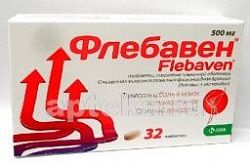 FLEBAVEN 0,5 tabletkalari 0,5g N32