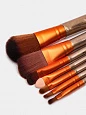Кисти для профессионального макияжа Naked5 Urban Decay, 7 штук
