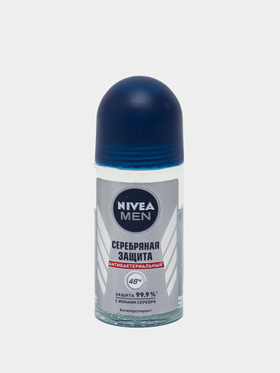 Дезодорант-антиперспирант Nivea Men Silver, 50 мл