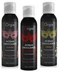 Пенка для массажа Orgie Acqua Croccante Strawberry:uz:Orgie Acqua Croccante qulupnay massaj ko'pik