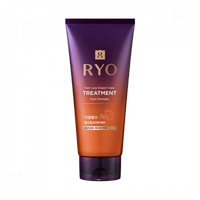 Увлажняющая маска для роста волос Ryo Hair Loss Expert Care Treatment Root Strength, 330 мл 