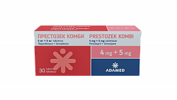 ПРЕСТОЗЕК КОМБИ таблетки 5мг 4 мг+5 мг N30