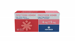 ПРЕСТОЗЕК КОМБИ таблетки 5мг 4 мг+5 мг N30