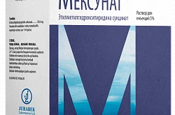 МЕКСУНАТ раствор для инъекций 5мл 5% N10