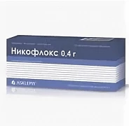NIKOFLOKS tabletkalari 400mg N5