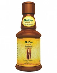 Лечебное травяное масло для роста волос Nuzen gold oil:uz:NuZen Gold o'simlik soch o'sishi moyi
