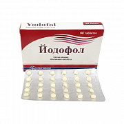 YODOFOL tabletkalari 200mkg/400mkg N60