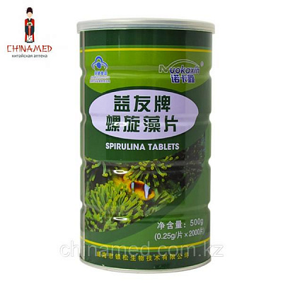 Спирулина таблетки ( Spirulina tablets) 1000/2000
