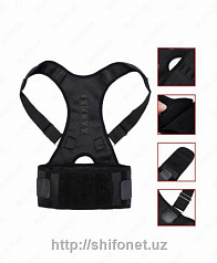 Мужской корректор осанки Real Doctors:uz:Magnit holatni tuzatuvchisi (korset) Real Doctors Posture Support Brace