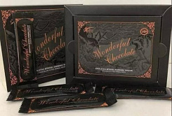 Натуральный афродизиак Wonderfull Chocolate:uz:Wonderful Chocolate ayollar va erkaklar uchun Afrodizyak