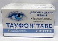 TAUFON TABS LYUTEIN tabletkalari N30