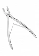 Щипцы-кусачки  костные изогнутые 170 мм:uz:Egri suyak nippers 170 mm