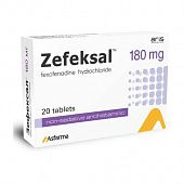 ZEFEKSAL tabletkalari 120mg N20