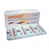 LEVOSET tabletkalari 5mg N50