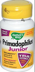 Бад примадофилус Бифидус Nature's way Primadophilus junior (90 шт.):uz:Primadofilus - foydali mikroorganizmlar (bifido va laktobakteriyalar)