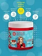 Коллаген живой Wellnes + витамин С, без ГМО (Со вкусом черешни):uz:To'g'ri jonli kollagen + vitamin C, GMO bo'lmagan olcha ta'mi