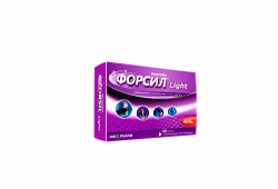 ФОРСИЛ LIGHT капсулы 400мг N10