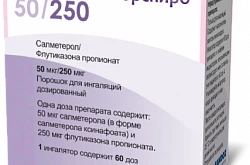 ЭРФЛЮСАЛ ФОРСПИРО порошок 50 мкг/250 мкг 60 доз