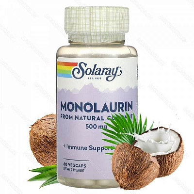 Moнoлaуpин, 500 мг, 60 вeгeтapиaнcкиx кaпcул:uz:Monolog, 500 m. , 60 vegetarian qopqoq
