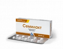 СЕМИЛАКТ таблетки 50 мг 50/20 мг N10