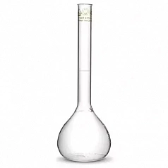 Лабораторная колба мерная 2 кл 1-50 мл :uz:Laboratoriya o'lchov kolbasi 2 hujayrali 1-50 ml 